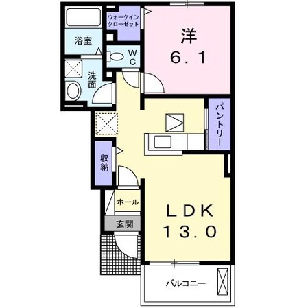 サニーヒル北山の物件間取画像